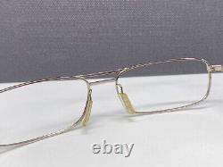 TAG Heuer Eyeglasses Frames men Silver Black Yellow Rectangular Full Rim Th 8002