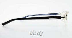 TAG Heuer Glasses Th 7207 006 51 20 135 Silver Blue Luxury half-Rim Frame France