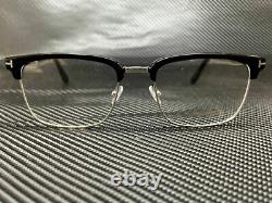 TOM FORD FT5504 005 Shiny Black Rectangle Square Men's 54 mm Eyeglasses