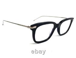 Thom Browne Eyeglasses Frames TB-701-H-NVY-SLV-49 Navy Blue Silver 49-19-150