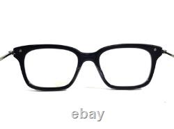 Thom Browne Eyeglasses Frames TB-701-H-NVY-SLV-49 Navy Blue Silver 49-19-150