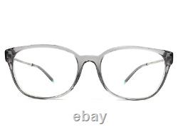 Tiffany & Co. Eyeglasses Frames TF2177 8270 Transparent Silver Cat Eye 54-17-140