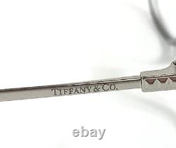 Tiffany & Co. Eyeglasses Frames TF2177 8270 Transparent Silver Cat Eye 54-17-140