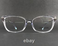 Tiffany & Co. Eyeglasses Frames TF2207-F 8047 Clear Silver Asian Fit 54-15-140