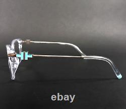 Tiffany & Co. Eyeglasses Frames TF2207-F 8047 Clear Silver Asian Fit 54-15-140