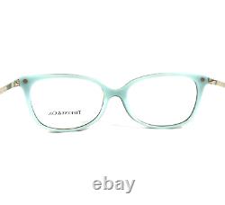 Tiffany & Co. Eyeglasses Frames TF2221 8134 Havana Silver Blue 52-16-140