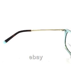 Tiffany & Co. Eyeglasses Frames TF2221 8134 Havana Silver Blue 52-16-140