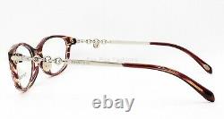 Tiffany & Co TF 2063 8081 Eyeglasses Glasses Crystal Purple Havana & Silver 54mm