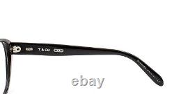 Tiffany & Co TF 2086G 8001 Eyeglasses Glasses Polished Black with Silver Logo 54mm