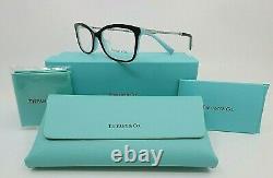 Tiffany & Co. TF 2169F 8055 53mm Black-Silver Metal, Tiffany Blue New Glasses