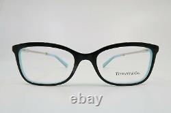 Tiffany & Co. TF 2169F 8055 53mm Black-Silver Metal, Tiffany Blue New Glasses