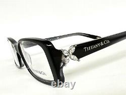 Tiffany & Co TF2043B 8128 Eyeglasses Glasses Black Ombre with Crystals 52mm withcase