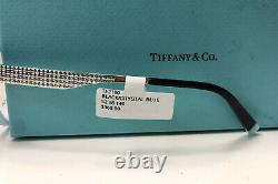 Tiffany & Co TF2180 8274 Crystal Blue / Black Butterfly Eyeglass RX Frame NWT