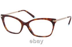 Tiffany & Co. TF2194 8002 Eyeglasses Women's Havana/Silver Optical Frame 54mm