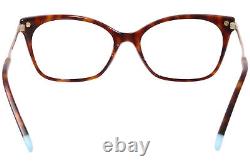 Tiffany & Co. TF2194 8002 Eyeglasses Women's Havana/Silver Optical Frame 54mm