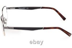 Timberland TB1787 006 Silver Metal Semi Rim Optical Eyeglasses Frame 54-20-145