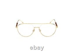 Tod's TO 5277 030 Gold Plastic Aviator Unisex Eyeglasses Frame 56-17-145