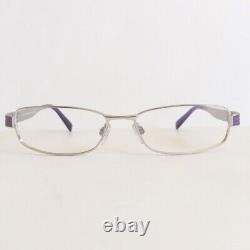 Tod's TO5022 018 Silver Purple Metal Optical Eyeglasses Frame 52-15-135 TO 5022