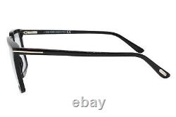 Tom Ford 5689-B 001 Black Women's Plastic Eyeglasses 54-16-140 W Clip On & Case