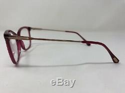 Tom Ford Eyeglasses Frame Italy TF5510 081 52-17-140 Pink/Silver Full Rim Z651