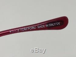 Tom Ford Eyeglasses Frame Italy TF5510 081 52-17-140 Pink/Silver Full Rim Z651
