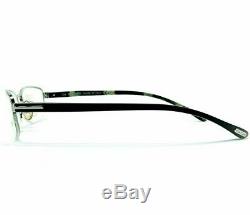 Tom Ford Ft5023 753 Silver/black Rectangular Half Rim Glasses Frames 51-17-135