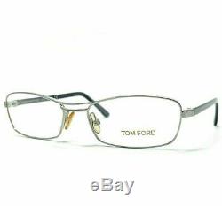Tom Ford Ft5024 751 Silver Rectangular Full Rim Glasses Frames 52-16-130