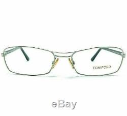 Tom Ford Ft5024 751 Silver Rectangular Full Rim Glasses Frames 52-16-130