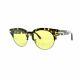 Tom Ford Henri Tf0598 55n Havana Square Semi Rim Unisex 100% Uv Sunglasses