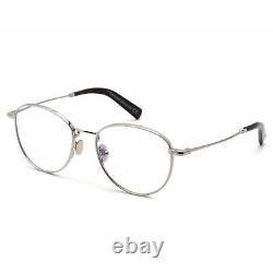 Tom Ford Men's Eyeglasses Shiny Palladium Full-Rim Oval Metal Frame FT5749-B 016