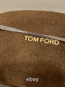 Tom Ford Round Metal Eyeglasses TF 5528-B 009 49-20 Silver
