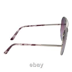 Tom Ford Sunglasses Wome Silver Round Metal Purple Gradient FT0782 16Y 60mm
