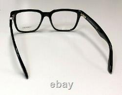 Tom Ford TF 5304 Shiny Black 001 Full Rim Silver'T' Logo Eyeglass / RX Frame