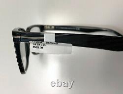 Tom Ford TF 5304 Shiny Black 001 Full Rim Silver'T' Logo Eyeglass / RX Frame