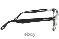 Tom Ford TF5304 093 Eyeglasses Men's Shiny Striped Grey Optical Frame 54mm