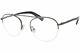 Tom Ford Tf5451 012 Eyeglasses Men's Silver/black Half Rim Optical Frame 50mm