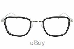 Tom Ford TF5522 001 Eyeglasses Women's Black/Silver Full Rim Optical Frame 47mm