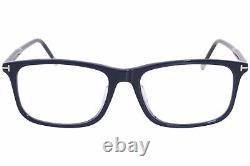 Tom Ford TF5646-D-B 090 Eyeglasses Men's Shiny Navy Blue Full Rim Optical Frame