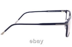 Tom Ford TF5646-D-B 090 Eyeglasses Men's Shiny Navy Blue Full Rim Optical Frame
