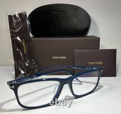 Tom Ford TF5646-D-B 090 Navy Blue Full Rim Eyeglasses Frame size 57-17-145