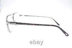 Tom Ford TF5751-B Silver 012 Plastic Eyeglasses Frame 55-16-145 Blue Blocking FT