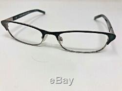 Tommy Hilfiger TH1207 25K 53-17-135 Black Silver Full Rim Eyeglass BJ89