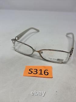 Tony Morgan C2088 C2 54-15-130 Silver White Full Rim Eyeglasses Frame S316