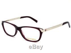 Tory Burch Eyeglasses TY 2005 835 Burgundy Silver Full Rim Frame 5115 135