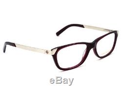 Tory Burch Eyeglasses TY 2005 835 Burgundy Silver Full Rim Frame 5115 135