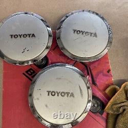 Toyota Vintage Rim Hubcaps Wheel CENTER CAPS