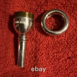 Trombone Mouthpiece Bach 6 1/2AL. Screw rim Small Shank
