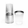 Tumblers/cups Wedding Party Disposable Plastic Silver 100 Pcs (10 Oz)