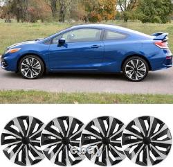 Universal 16.5-Inch Stylish Car Wheel Rim Covers Set of 4