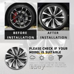 Universal 16.5-Inch Stylish Car Wheel Rim Covers Set of 4